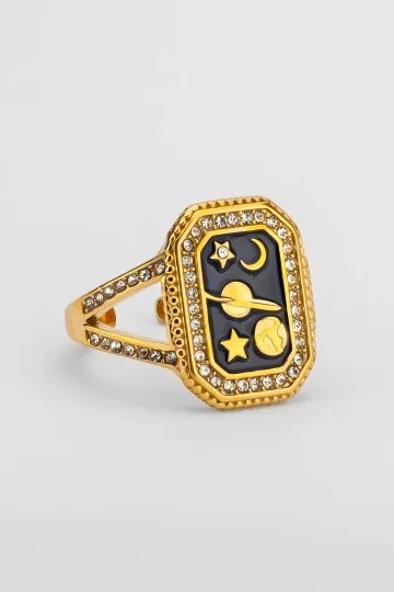 ANILLO TAROT EL SOL Y LA LUNA 1