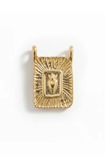 КУЛОН ПЫЛАЮЩЕЕ СЕРДЦЕ 1