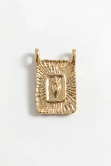 КУЛОН ПЫЛАЮЩЕЕ СЕРДЦЕ 5